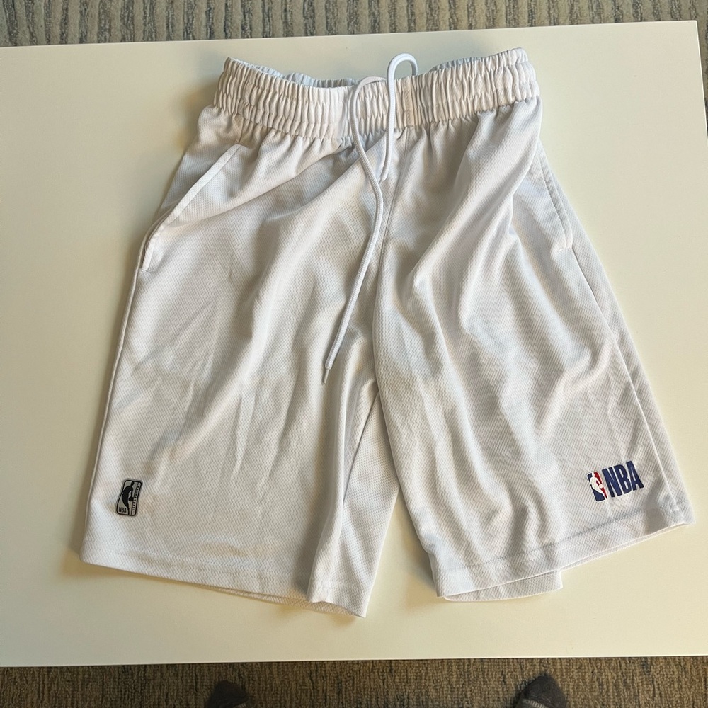NBA White Women’s Shorts